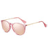 Pink Stylish Polarized Sunglasses for Men and Women - UV Protection, Lightweight Design, Trendy Sunglasses for Outdoor A