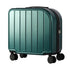 Dark Green 18-Inch Lightweight Carry-On Luggage - Waterproof & Anti-Theft Suitcase with Silent Universal Wheels