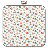 Thickened Waterproof Picnic Blanket - Portable Outdoor Beach Mat for Camping and Hiking 150*200cm(Monet's Garden)