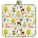 Thickened Waterproof Picnic Blanket - Portable Outdoor Beach Mat for Camping and Hiking 150*200cm(Jungle Party)