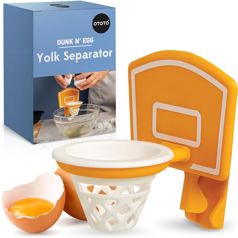 Dunk Nâ€™ Egg - Fun and Innovative Basketball-Themed Egg Yolk Separator for Your Kitchen