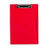 Red A4 Plastic Document Storage Clipboard - Portable and Durable