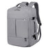 Gray Capacity Travel Backpack with USB Charging Port - Gray