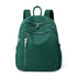 Dark Green Mini Nylon Multi-Compartment Backpack - Lightweight and Stylish Everyday Bag