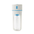 Blue Portable USB Rechargeable Juicer Bottle - 2-in-1 Blender and Drink Cup, 480mL