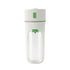 Green Portable USB Rechargeable Juicer Bottle - 2-in-1 Blender and Drink Cup, 480mL