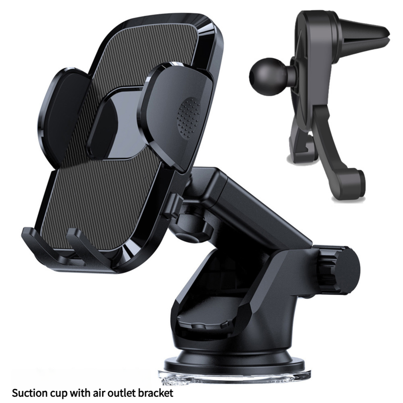 360Â° Adjustable Car Phone Holder - Dashboard and Air Vent Mountï¼ˆS161+CF26ï¼‰