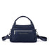 Navy Blue Waterproof Nylon Crossbody Bag - Lightweight and Adjustable Strap Shoulder Bag for Women