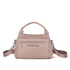 Pink Waterproof Nylon Crossbody Bag - Lightweight and Adjustable Strap Shoulder Bag for Women