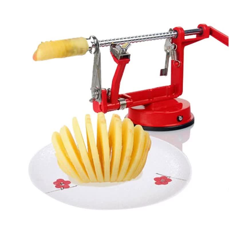 3-in-1 Apple Peeler, Corer, and Slicer with Suction Base â€“ Effortless Fruit Prep