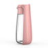 Pink Portable Dog Water Bottle - Leak-Proof Travel Pet Hydration Solution