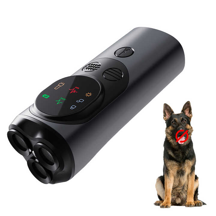 Ultrasonic Dog Repeller â€“ High-Power, Flash Mode, Effective Outdoor Use for Controlling Aggressive Dogs
