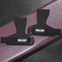1 Pair Black Durable Gym Palm Guard with Ultra-fiber Leather for Heavy Lifting - Wrist Support Straps for Pull-ups and D