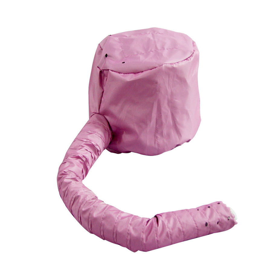2 Pcs Pink Portable Hair Dryer Bonnet Cap - Adjustable Heated Hair Care Cap for Drying, Styling, and Conditioning with W