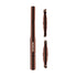 Versatile 4-in-1 Portable Makeup Brush  - Eyeshadow & Eyebrow Brushes for Flawless Looks