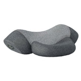 USB-Powered Memory Foam Neck Pillow, Electric Cervical Neck Massage Pillow with 15-Minute Timer - Ergonomic Contoured Sleep Aid Cushion 