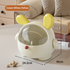 2PCS Yellow-Eared Cute Puppy Desktop Bin with Lid - Mini Trash Can & Storage Organiser - Kawaii Office Decor for Vanity & Home Office 