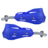 Professional Universal Motorcycle Handguards for Honda CC110 Cross Cub - Heavy Duty Aluminum Alloy Anti-Collision Brush Guards, Carbon Fiber Style Handlebar Protectors for Dirt Bikes and Off-Road Motorcycles - 1 Pair—Blue