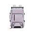 Purple Large Capacity 16-Inch Laptop Travel Backpack - Anti-Theft Professional Business Bag with Spring Buckle - Durable Oxford Cloth Outdoor Rucksack for Men and Women