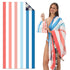 TW4 - Double-Sided Printed Beach Towel - Soft Microfiber - 100x180cm
