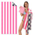 TW10 - Double-Sided Printed Beach Towel - Soft Microfiber - 100x180cm