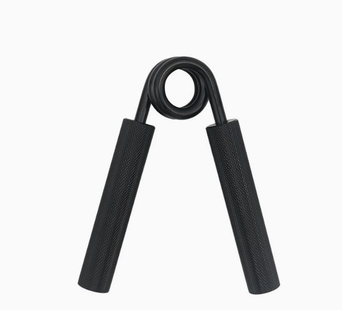 2 pcs Black Heavy Duty Metal Hand Grip Strengthener - Hand Training Equipment for Rehabilitation & Fitness with Adjustab