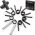7-in-1 Aluminum Metal Grip Strength Trainer Set with Adjustable Resistance - Wrist, Finger, and Arm Exerciseï¼ˆ50LB-350L