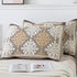 Pair of Adjacent flower room Tied Cotton Gauze Pillow Cover - Secure Fit, Premium Comfort (Insert Not Included)