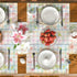 Easter Cotton-Linen Placemats - Set of 4 Anti-Stain Table Mats(Style 9)