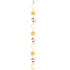 (Style 6) 4 pcs Crystal Wind Chimes-Sun Catcher Star Moon Dream Catcher for Window 34cm