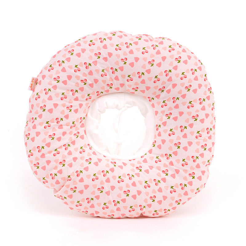 2 pcs Strawberry Soft Pet Recovery Collar - Comfortable Anti-Lick Cone for Cats & Dogs Size S