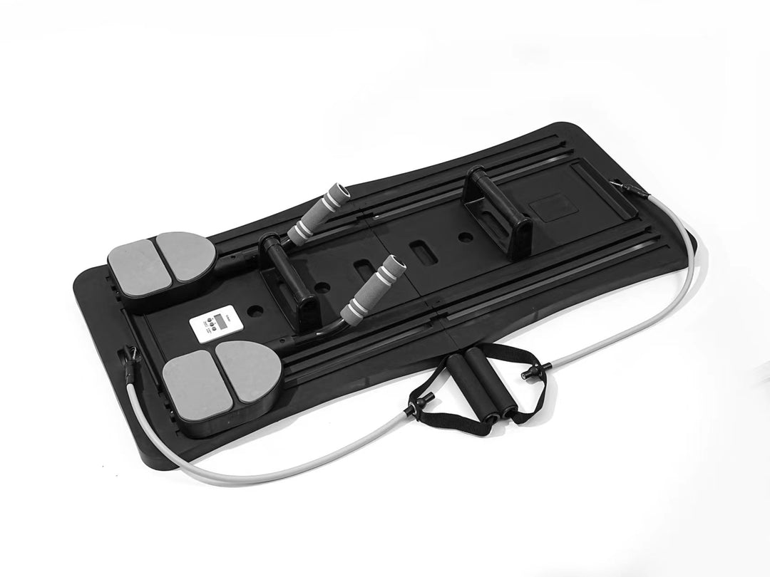 Black Foldable Multi-Functional Abdominal Trainer â€“ Home Workout Fitness Board