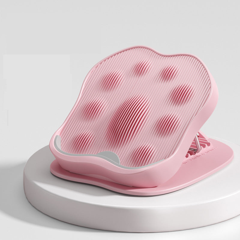 Pink Leg and Calf Stretching Board â€“ Adjustable Yoga and Fitness Stretching Tool for Women