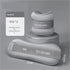 Grey Adjustable Weighted Leg & Wrist Sandbag Set - 1kg Each for Fitness, Running, and Dance Training