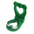 3 Pcs Green Heart Sandwich Maker Sealer - DIY Toast Pocket Bread Cutter & Sealer Mold (PP + 304 Stainless Steel)