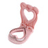 3 Pcs Pink Heart Sandwich Maker Sealer - DIY Toast Pocket Bread Cutter & Sealer Mold (PP + 304 Stainless Steel)