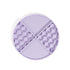 2 Pcs Purple Honeycomb Pet Slow Feeder Bowl - Anti-Choke Silicone Lick Mat with Suction for Dogs
