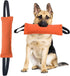 Orange Durable 2-Pack Tug-of-War Dog Training Toy - Tear-Resistant, Safe & Interactive for All Breeds