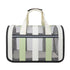 Size L Light Green And White Foldable Pet Carrier Bag - Lightweight, Breathable, and Spacious for All Seasons
