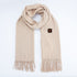Khaki Heated Scarf - Electric Warming Scarf, Winter Outdoor Essential (Without power bank)