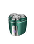 Green Mini Electric Shaver for Men - Portable & Rechargeable Razor for Travel