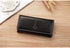 Black Classic Long Bifold Wallet for Women - Large Capacity Card Holder