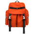 Orange Lightweight Nylon Backpack - Water Resistant Travel Daypack for Women & Men