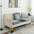 2 Pcs Grey Elegant Polyester Sofa Cover - Full Protection Against Cat Scratches & Wear