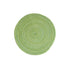 8 Pcs Green Woven Round Placemat - Non-Slip, Heat-Resistant Dining Table Mat,  36cm