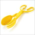 2 Pcs Yellow Pet Poop Scooper with Long Handle - Durable Plastic Waste Picker for Dogs and Cats