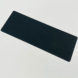 40.5*14.5CM Black Silicone Draining Mat 4-Pack - Heat-Resistant Non-Slip Kitchen and Bathroom Pad for Cups and Utensils