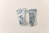 2 Pairs Grey Tie-Dye Non-Slip Yoga Socks for Women - Five-Toe Cotton Blend Socks for Pilates and Indoor Sports