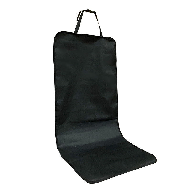 4 Pcs Black Waterproof Pet Car Seat Cover - Scratch-Resistant Oxford Cloth  for Dogs and Cats (106 x 49 cm)