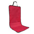 4 Pcs Red Waterproof Pet Car Seat Cover - Scratch-Resistant Oxford Cloth  for Dogs and Cats (106 x 49 cm)